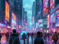 科技与生活碰撞，动态背景视频展望未来