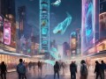 未来科技新品动态图像大片